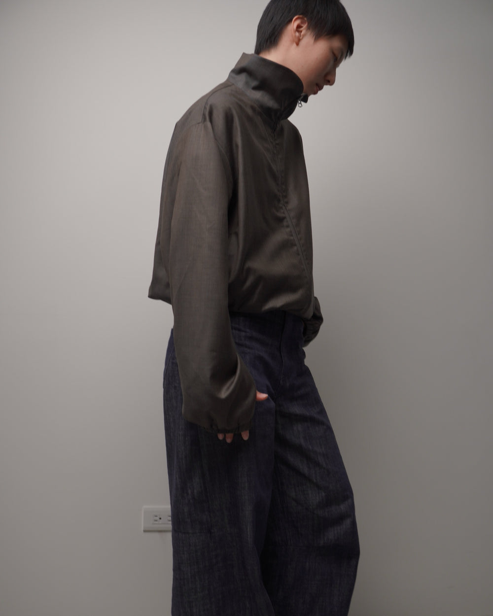 Coated Overshirt