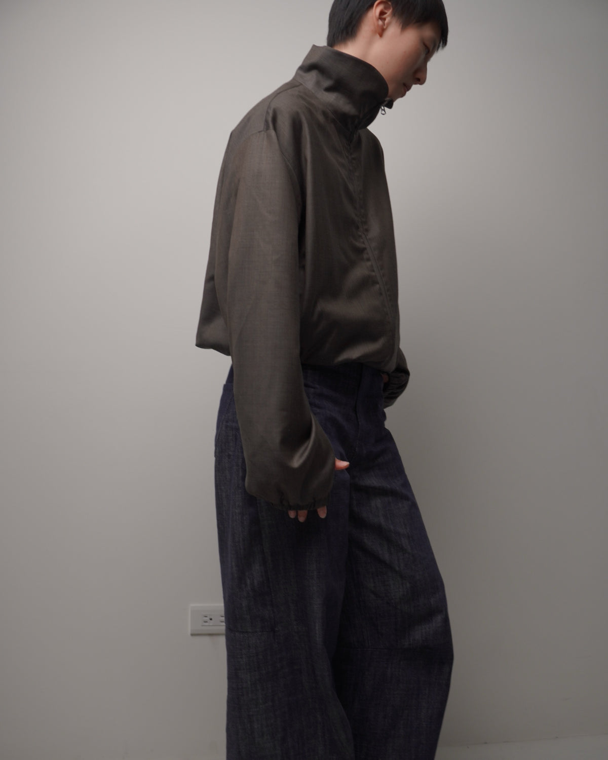 Coated Overshirt