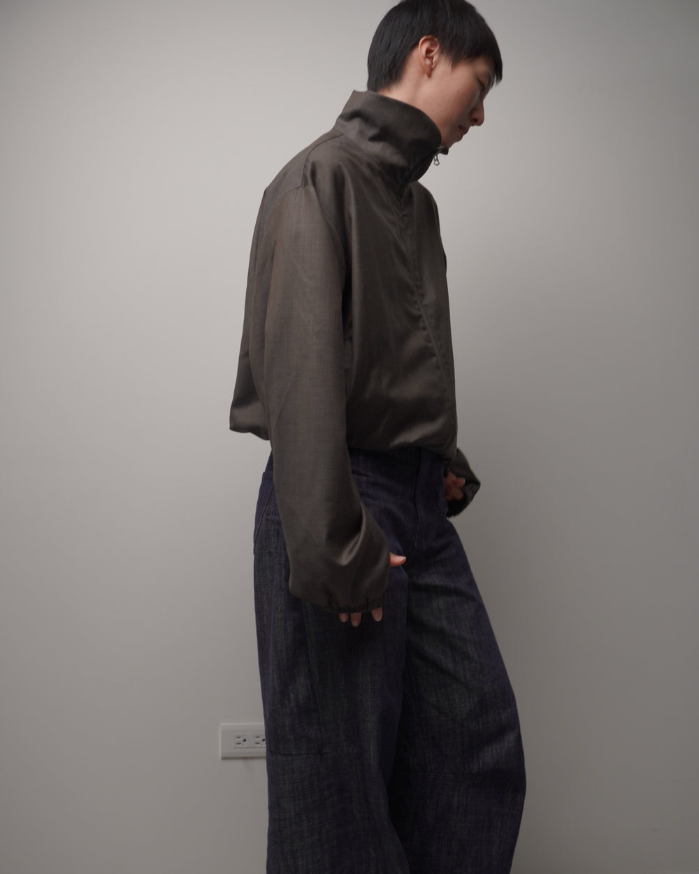 Coated Overshirt