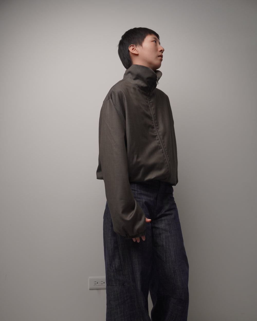 Coated Overshirt