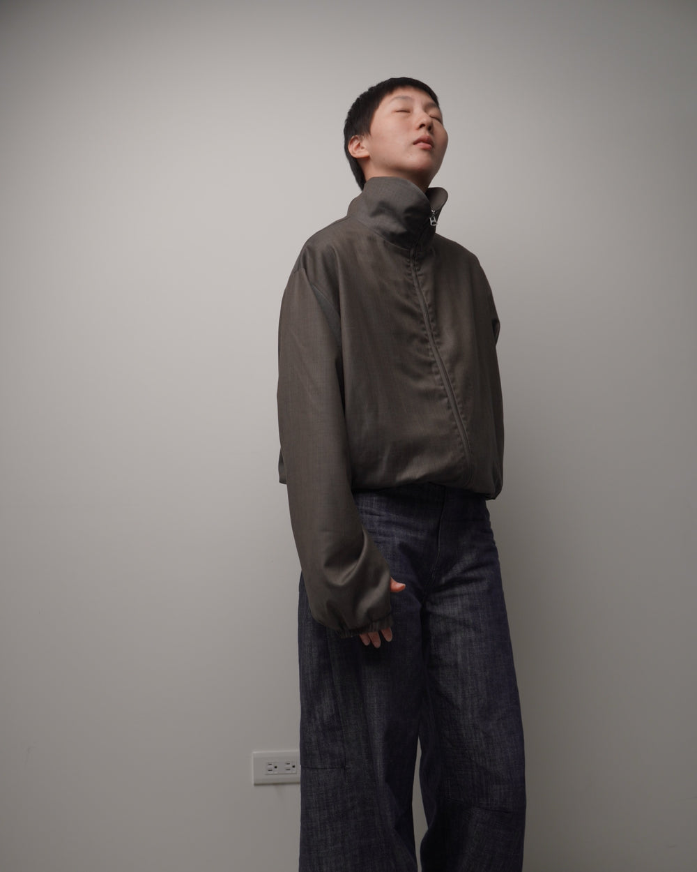 Coated Overshirt