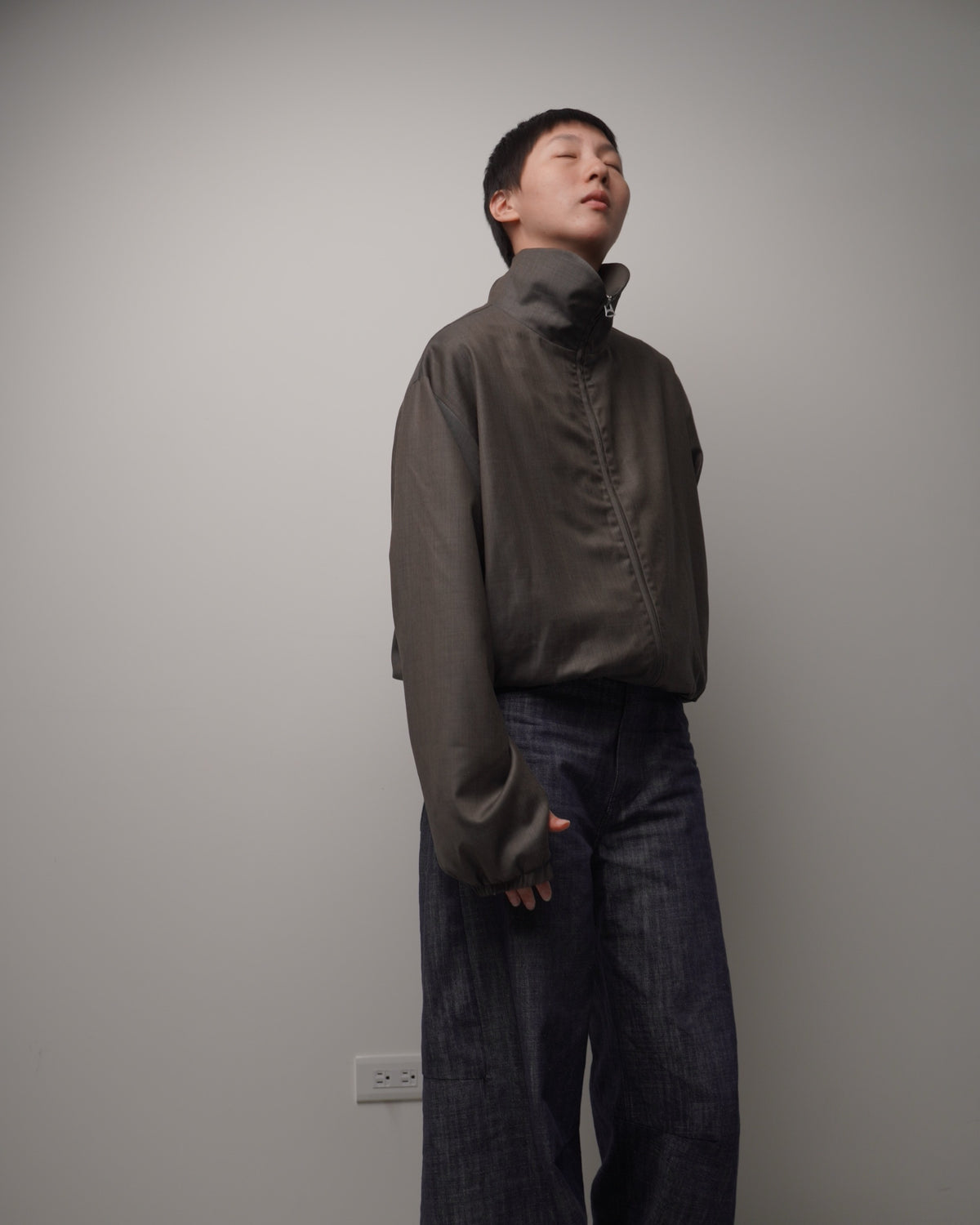 Coated Overshirt