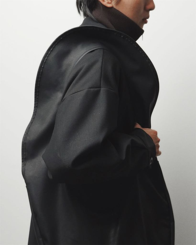 Coated Overshirt